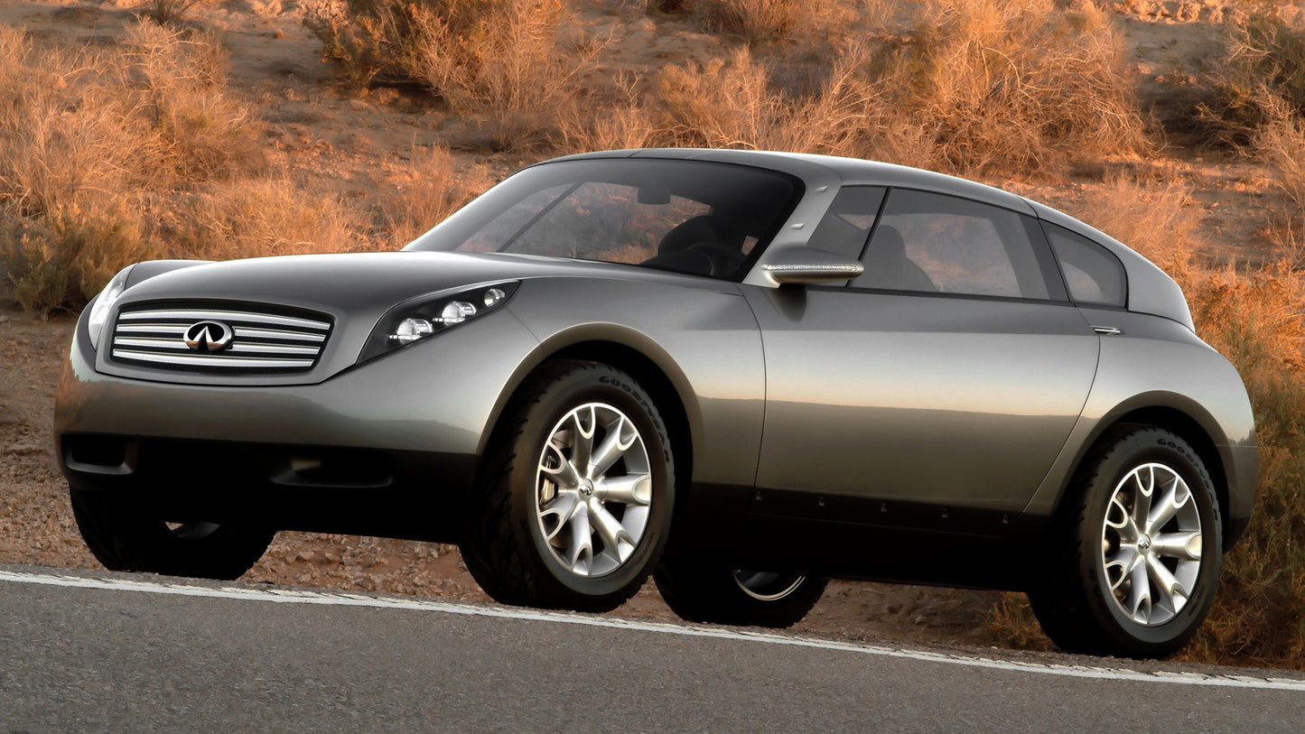 Infiniti Triant Concept Hd Art Keychain