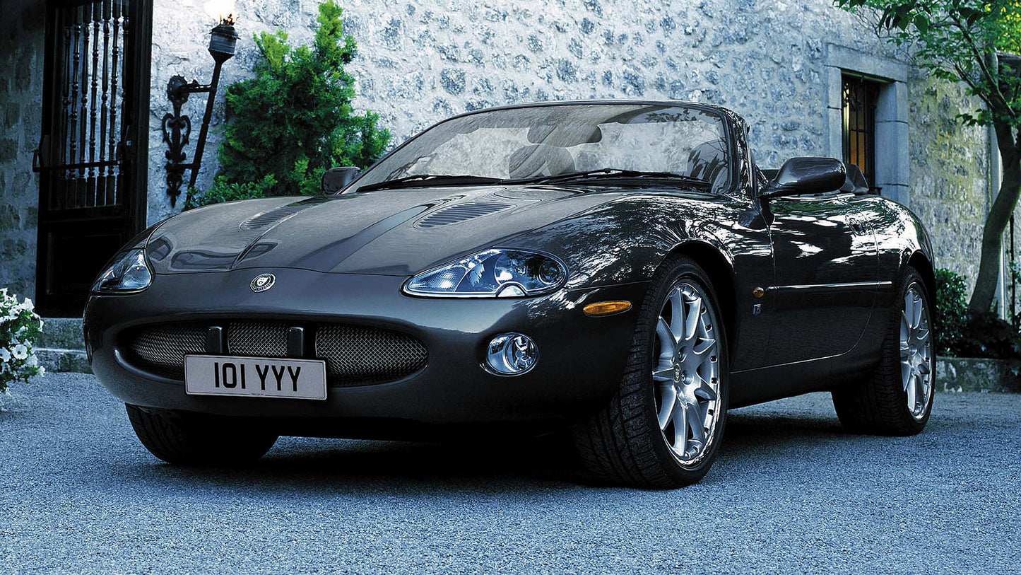 Jaguar Xkr Convertible Hd Art Print Poster