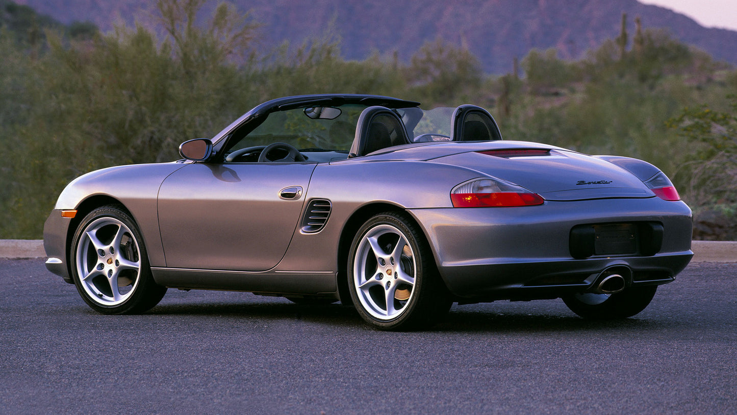 Porsche Boxster Us Hd Art Keychain
