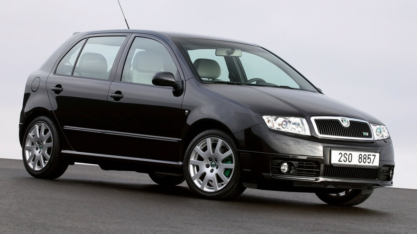 Skoda Fabia Rs Hd Art Keychain