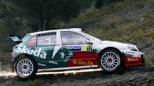 Skoda Fabia Wrc Hd Art Keychain