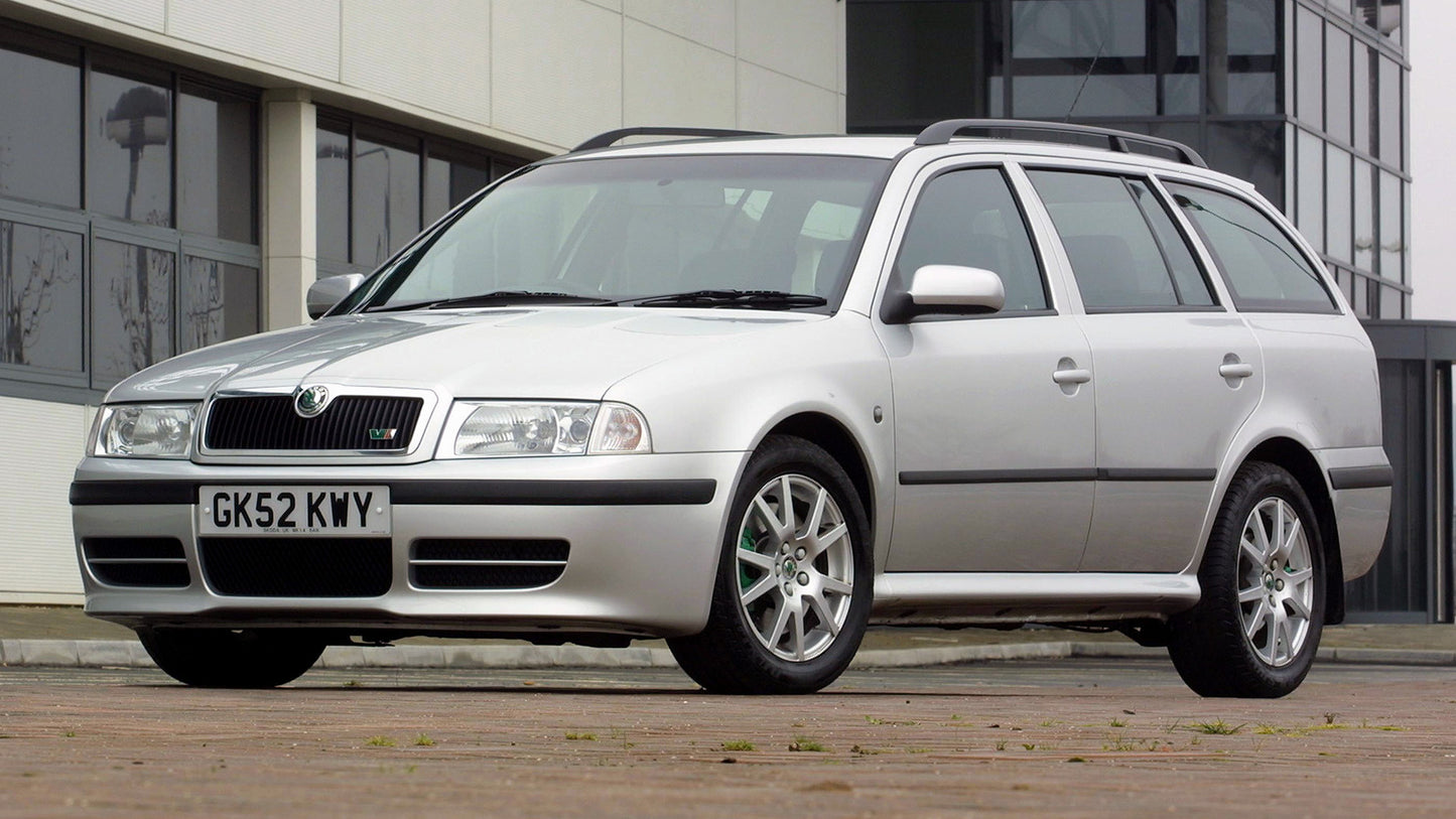 Skoda Octavia Vrs Estate Uk Hd Art Keychain