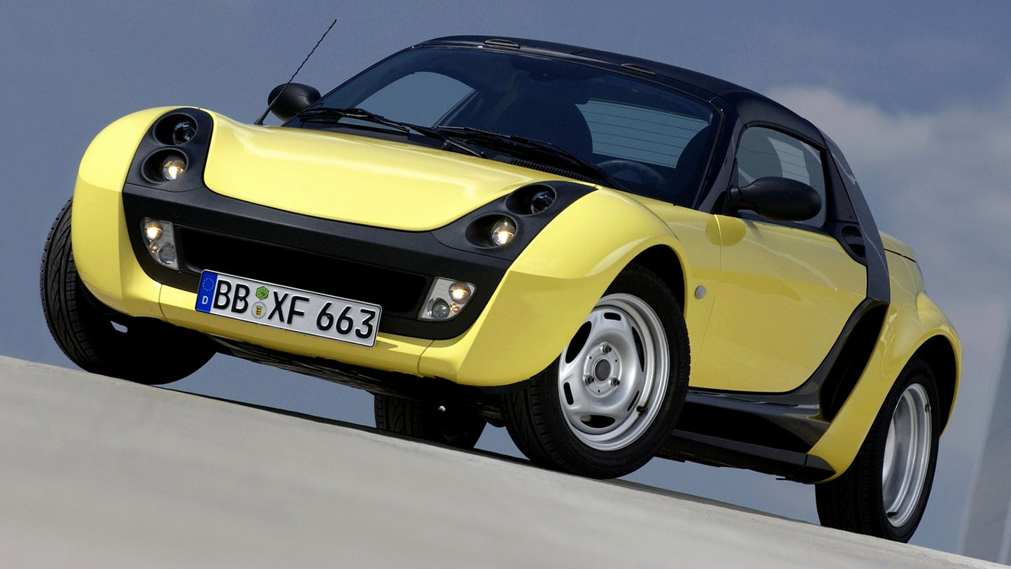 Smart Roadster Hd Art Keychain