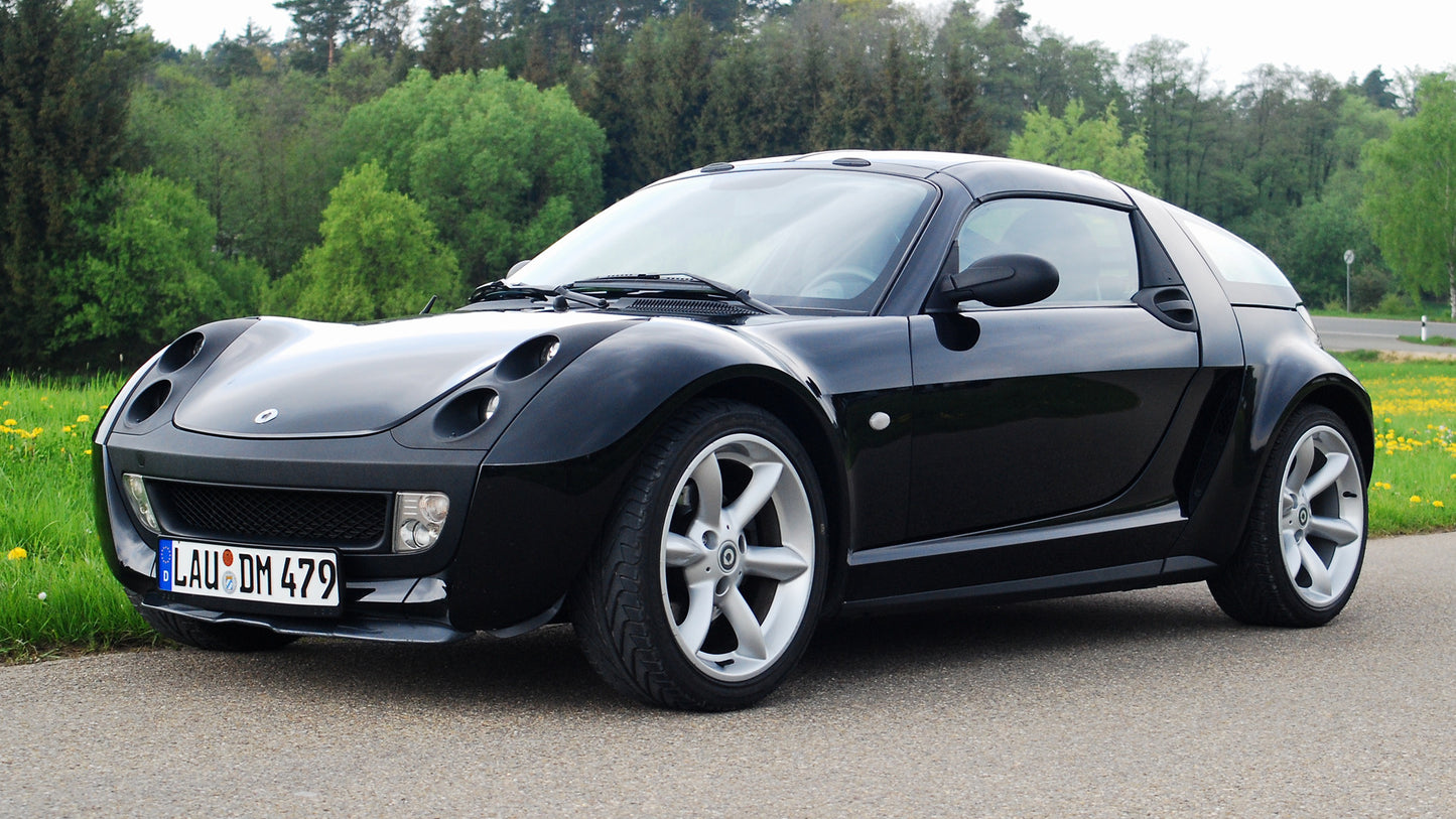 Smart Roadster Coupe Hd Art Keychain