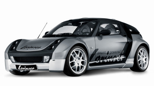 Smart Roadster Coupe By Lorinser Hd Art Keychain