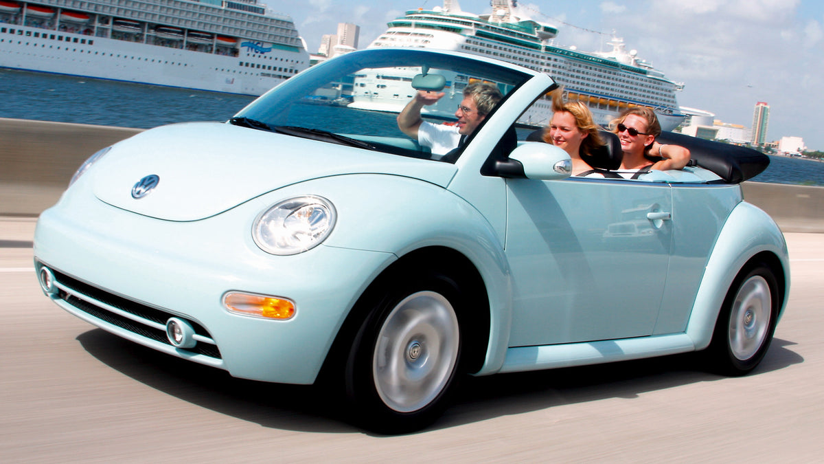 Volkswagen New Beetle Convertible Us Hd Art Magnet