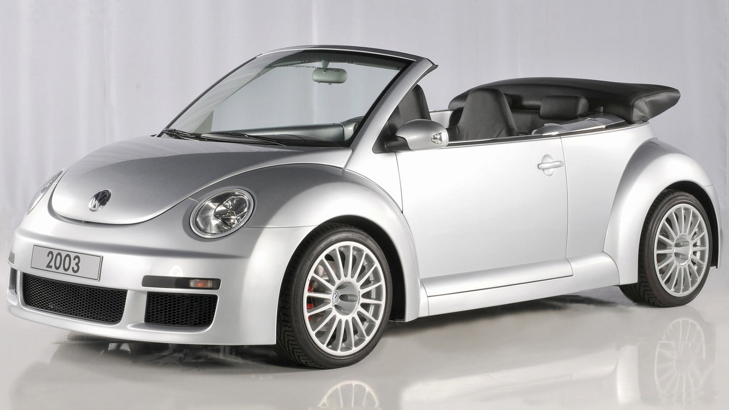 Volkswagen New Beetle Rsi Cabriolet Hd Art Keychain