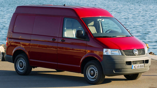 Volkswagen Transporter Panel Van Medium Roof Hd Art Keychain