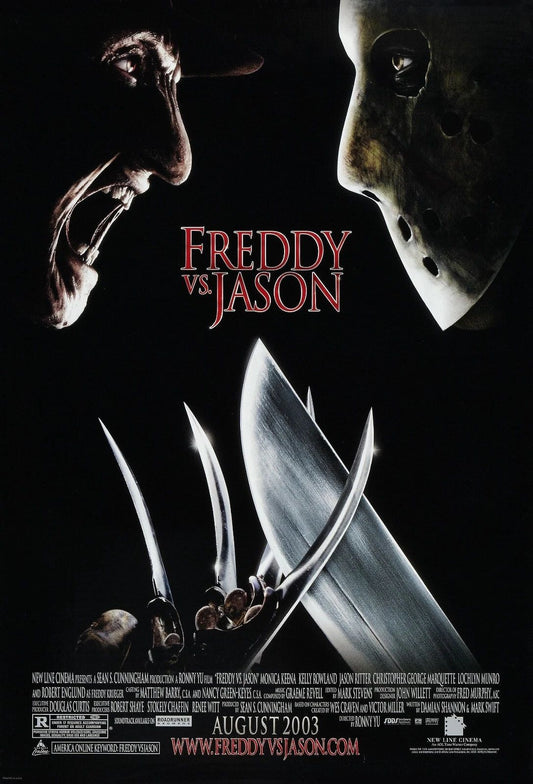 2003 Freddy Vs Jason Movie Magnet Nightmare On Elm Street Crystal Lake