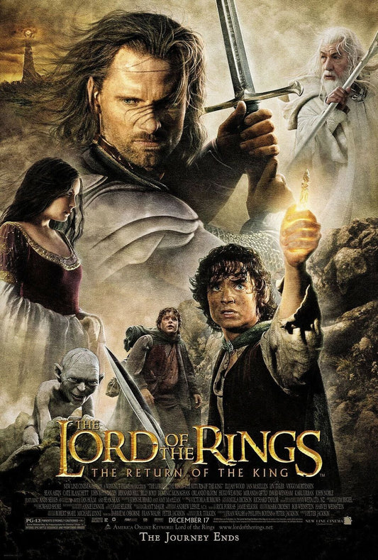 2003 Lord Of The Rings Return Of The King Frodo Sam Aragorn Legolas Gandalf