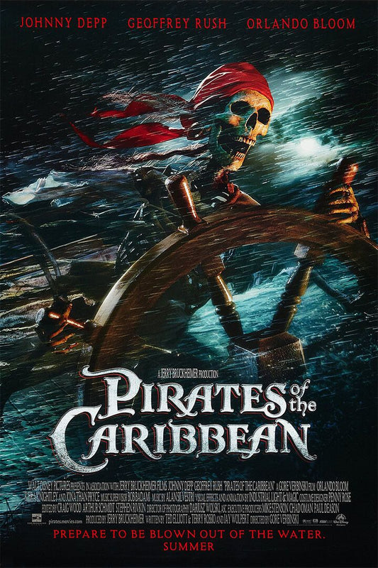 2003 Pirates Of The Caribbean Teaser Movie Jigsaw Puzzle