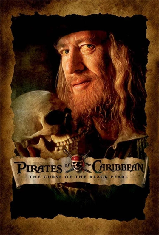 2003 Pirates Of The Caribbean The Curse Of The Black Pearl Movie Magnet