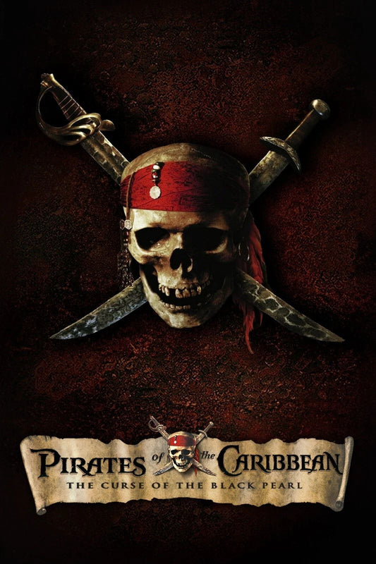 2003 Pirates Of The Caribbean The Curse Of The Black Pearl Movie Magnet