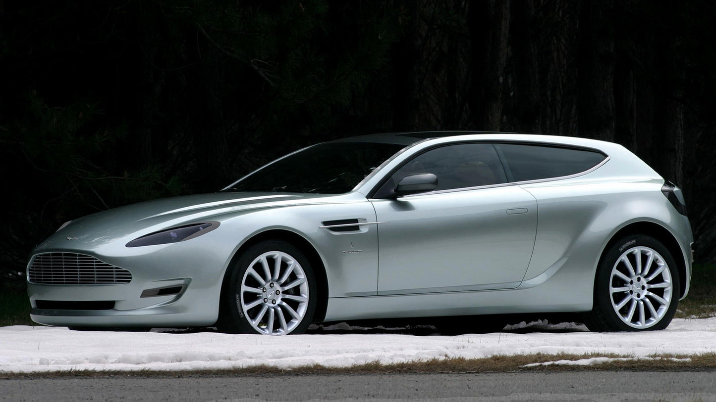 Aston Martin Bertone Jet Hd Art Keychain