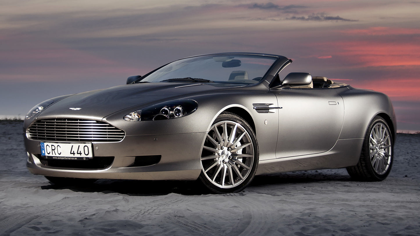 Aston Martin Db9 Volante Hd Art Keychain