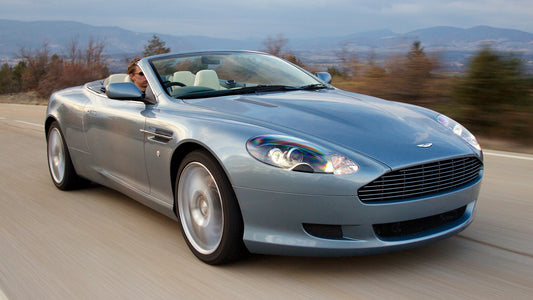 Aston Martin Db9 Volante Uk Hd Art Keychain