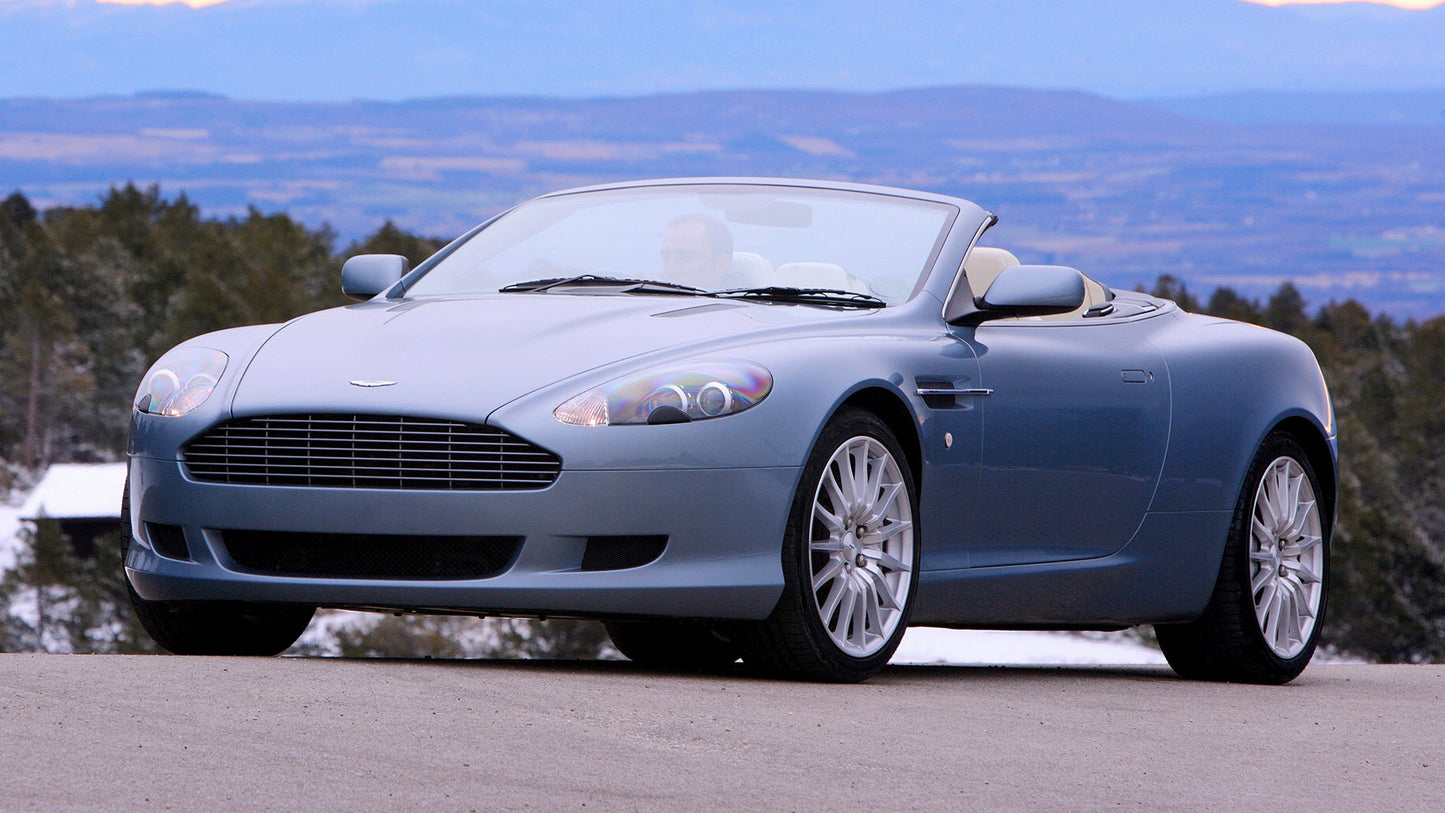 Aston Martin Db9 Volante Uk Hd Art Keychain