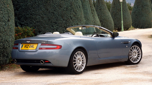 Aston Martin Db9 Volante Uk Hd Art Keychain