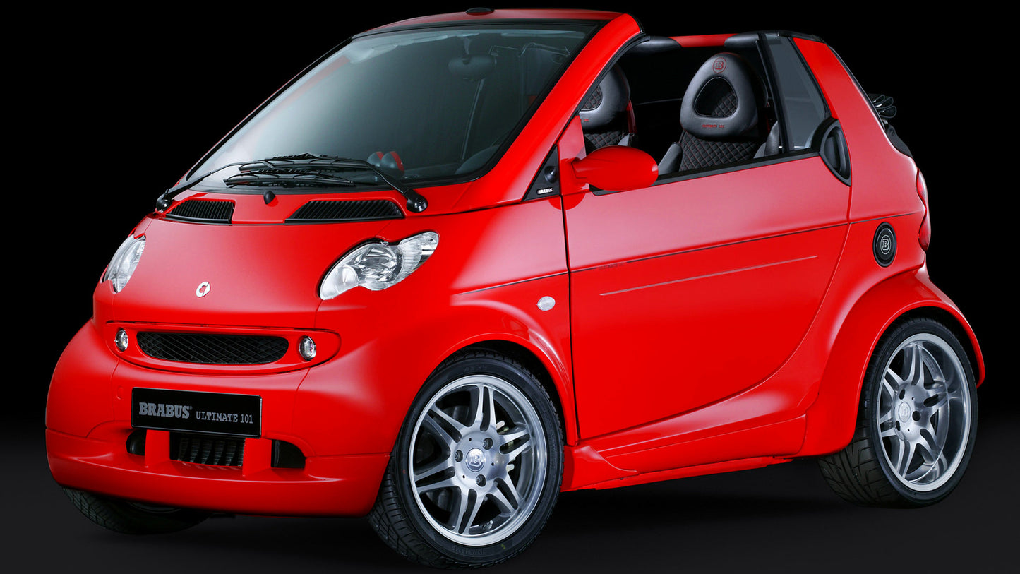 Brabus Ultimate Based On Fortwo Cabrio Hd Art Keychain