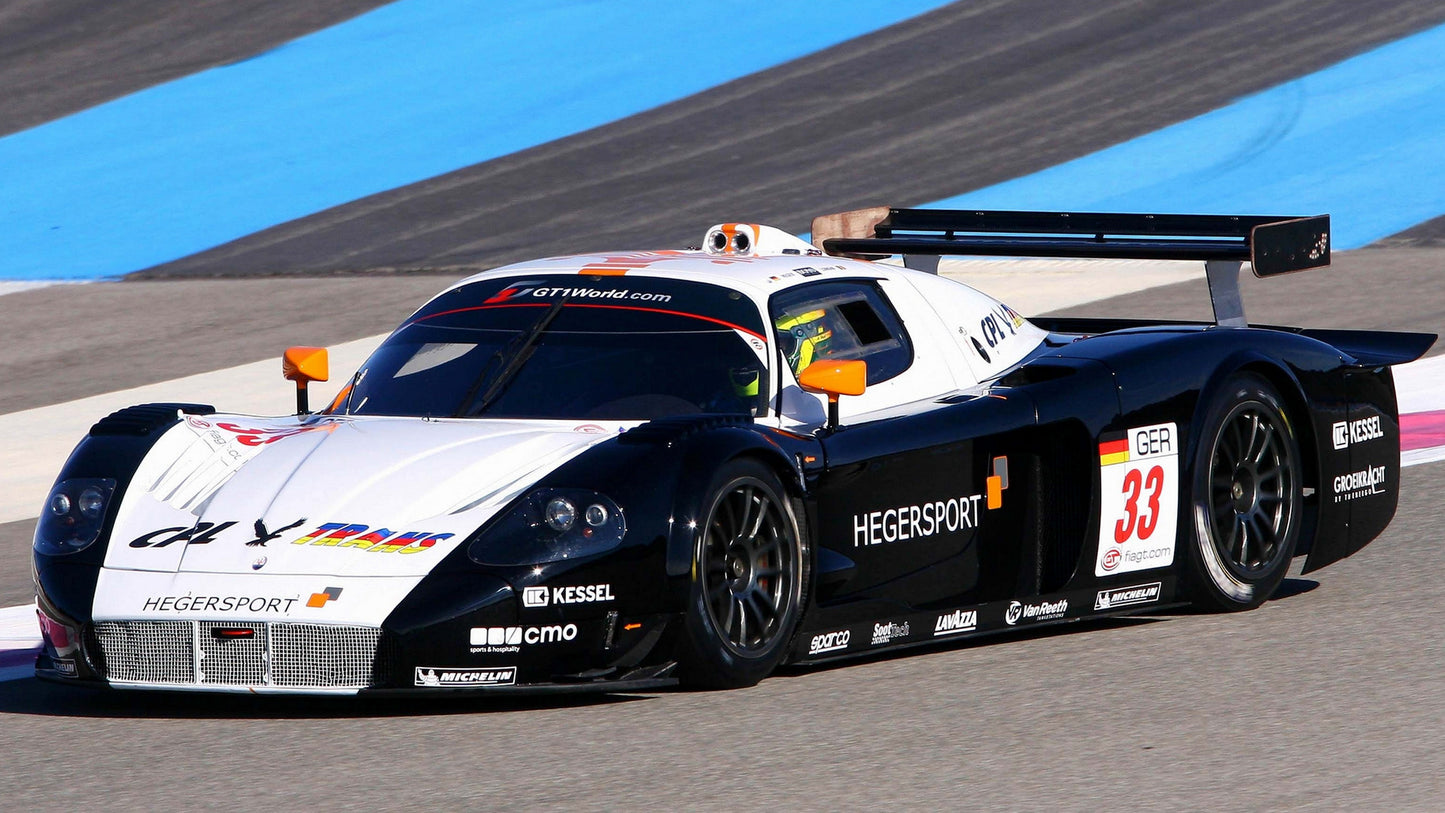 Maserati Mc12 Gt1 Hd Art Print Poster
