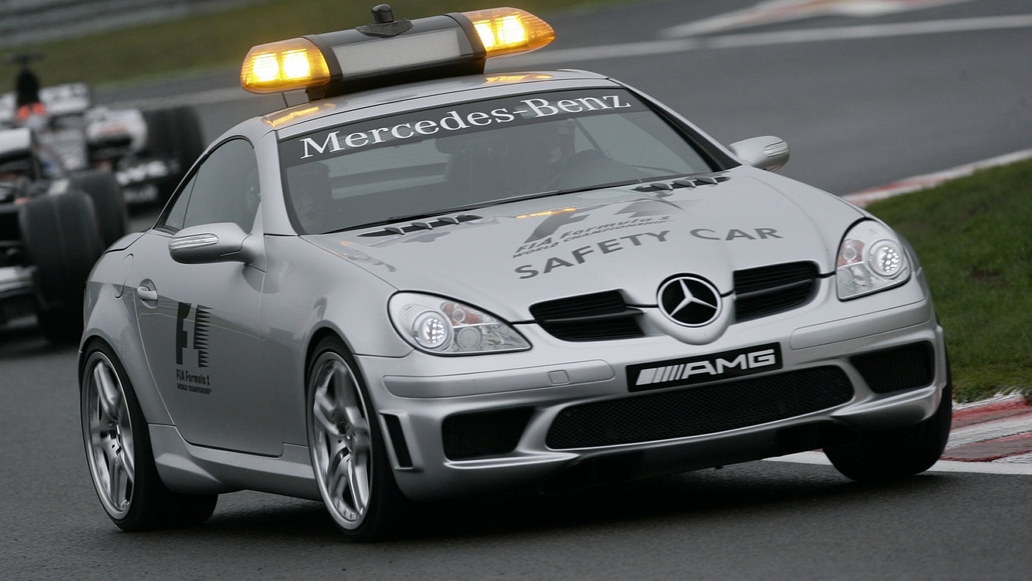 Mercedes Benz Slk Amg F1 Safety Car Hd Art Print Poster