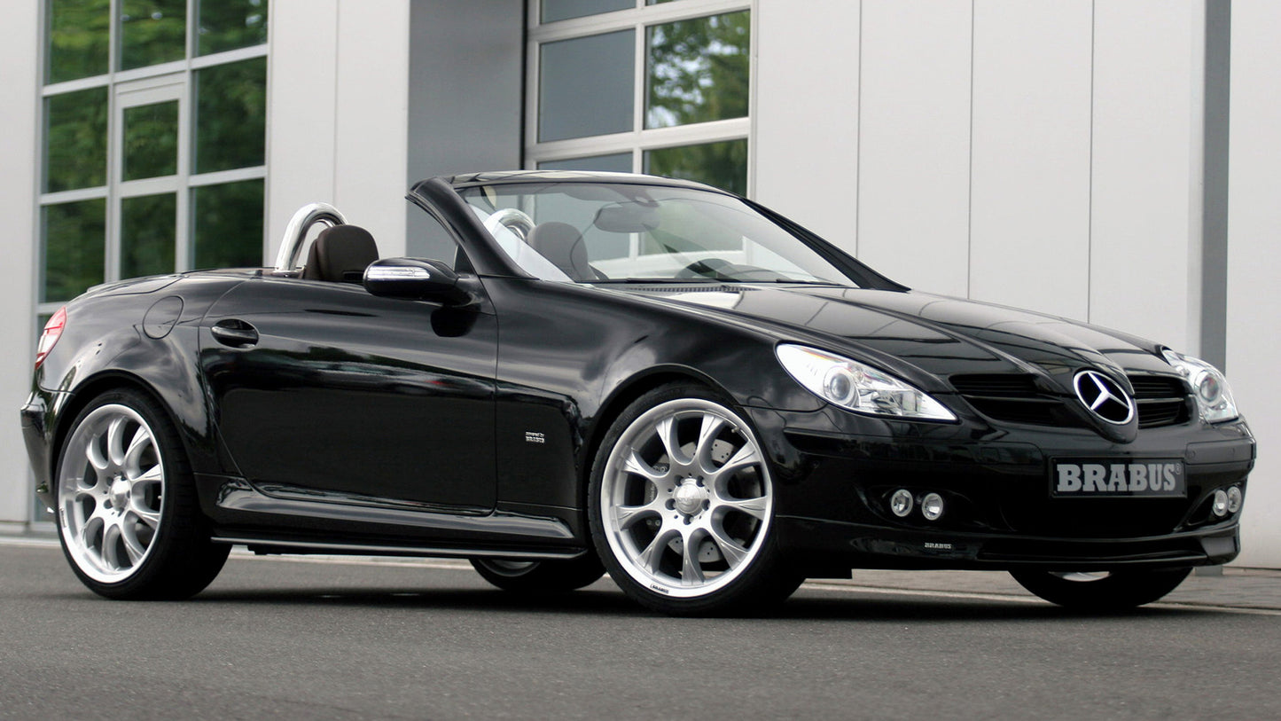 Mercedes Benz Slk Class By Brabus Hd Art Print Poster