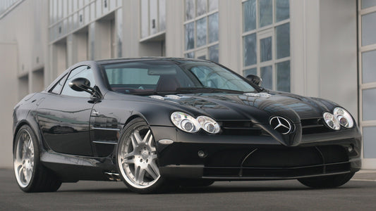 Mercedes Benz Slr Mclaren By Brabus Hd Art Print Poster