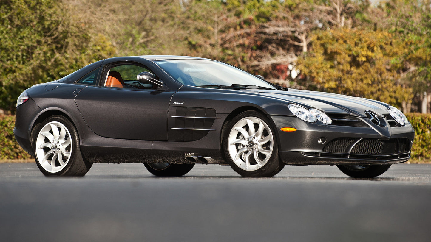 Mercedes Benz Slr Mclaren Us Hd Art Print Poster
