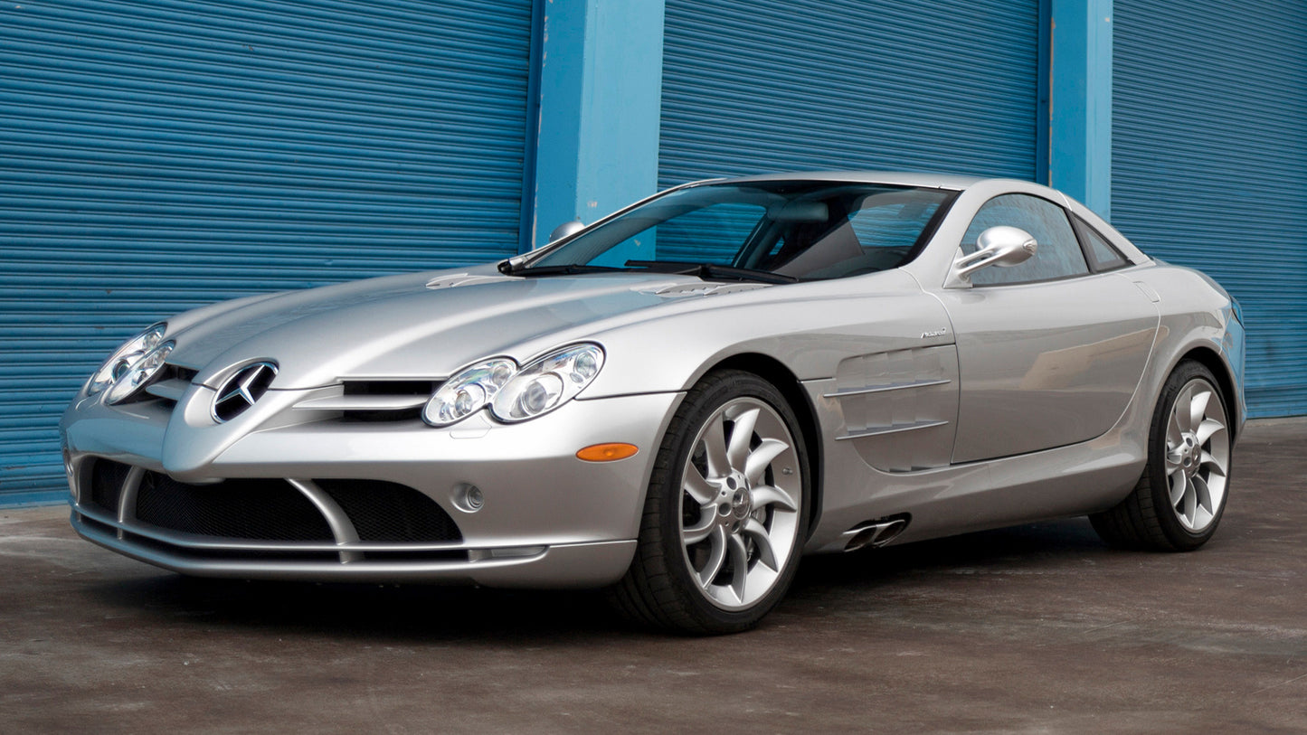 Mercedes Benz Slr Mclaren Us Hd Art Print Poster