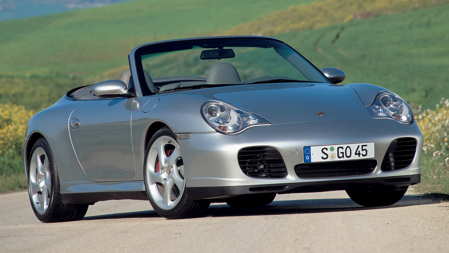 Porsche Carrera S Cabriolet Hd Art Keychain