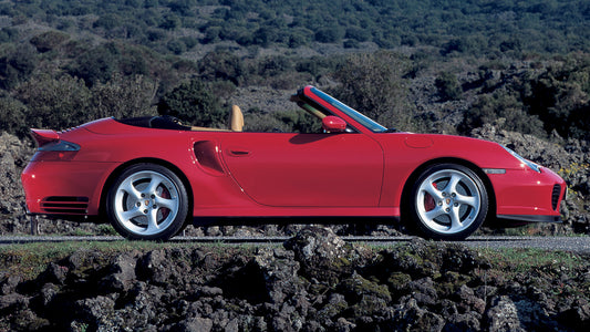 Porsche Turbo Cabriolet Hd Art Keychain