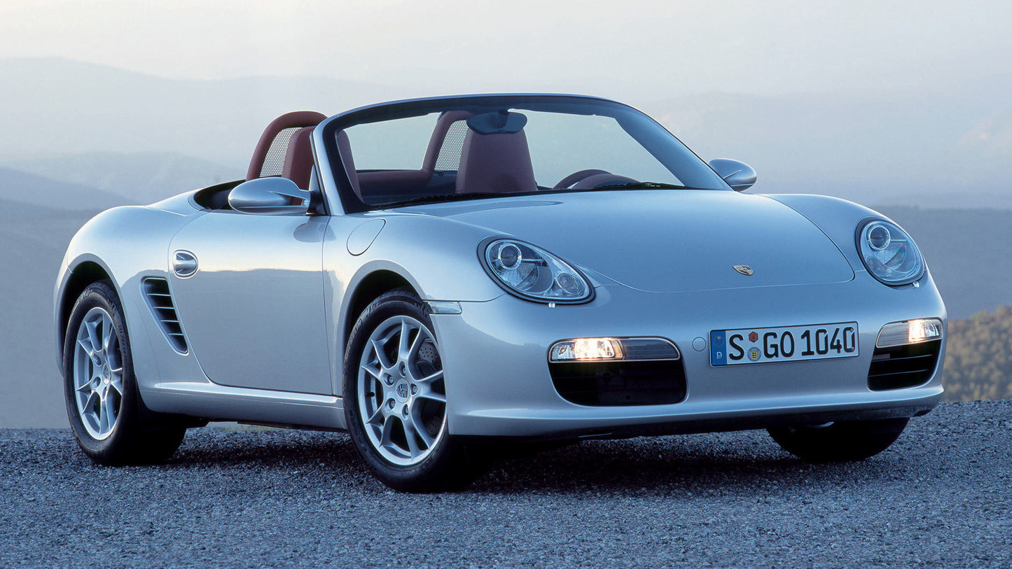 Porsche Boxster Hd Art Keychain
