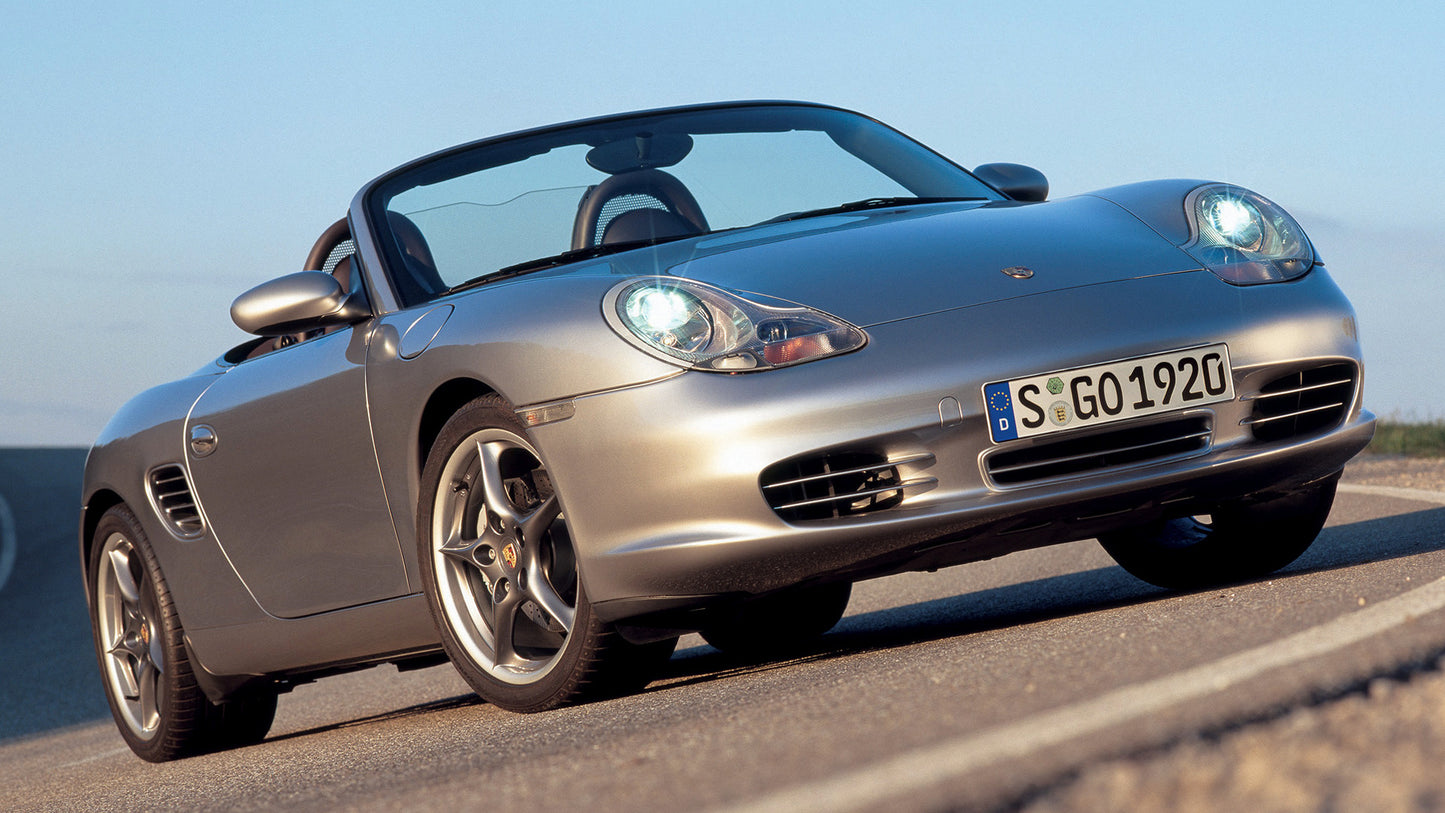 Porsche Boxster S Years Spyder Hd Art Keychain