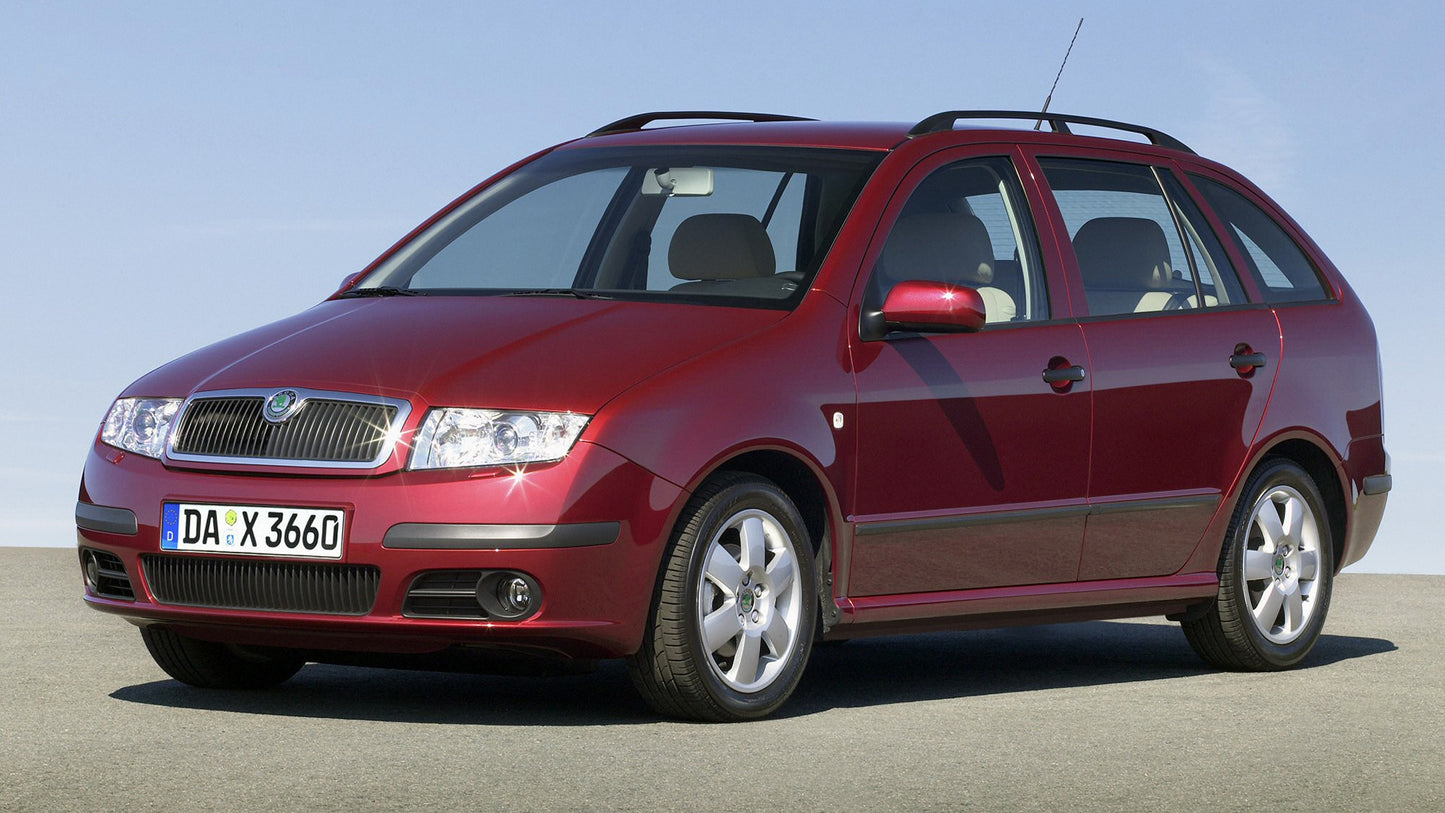 Skoda Fabia Combi Hd Art Keychain