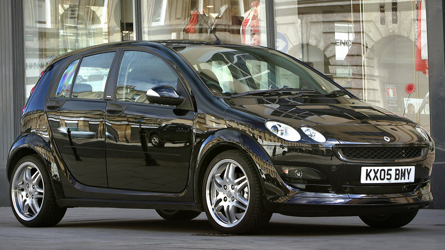 Smart Forfour By Brabus Uk Hd Art Keychain