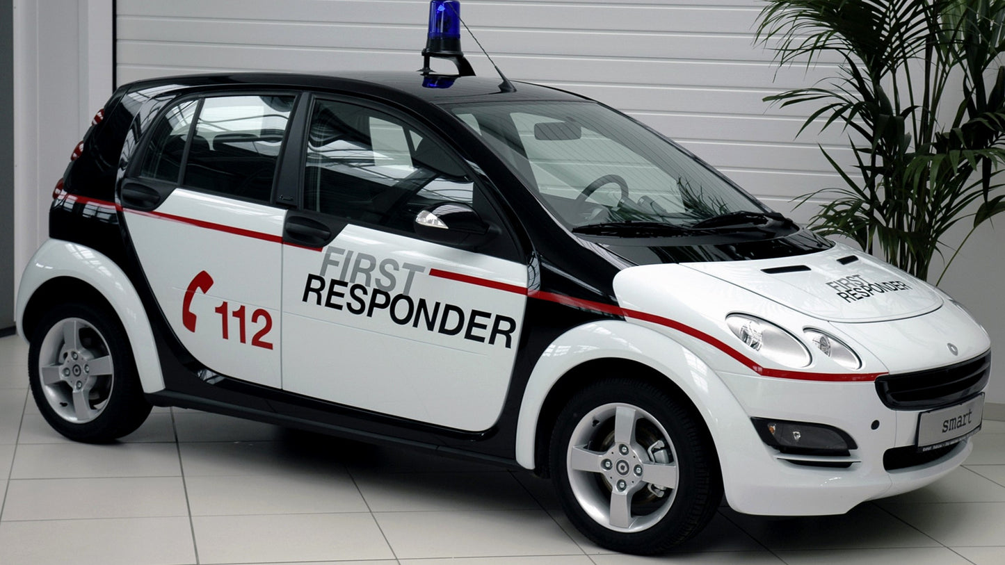 Smart Forfour First Responder Hd Art Keychain