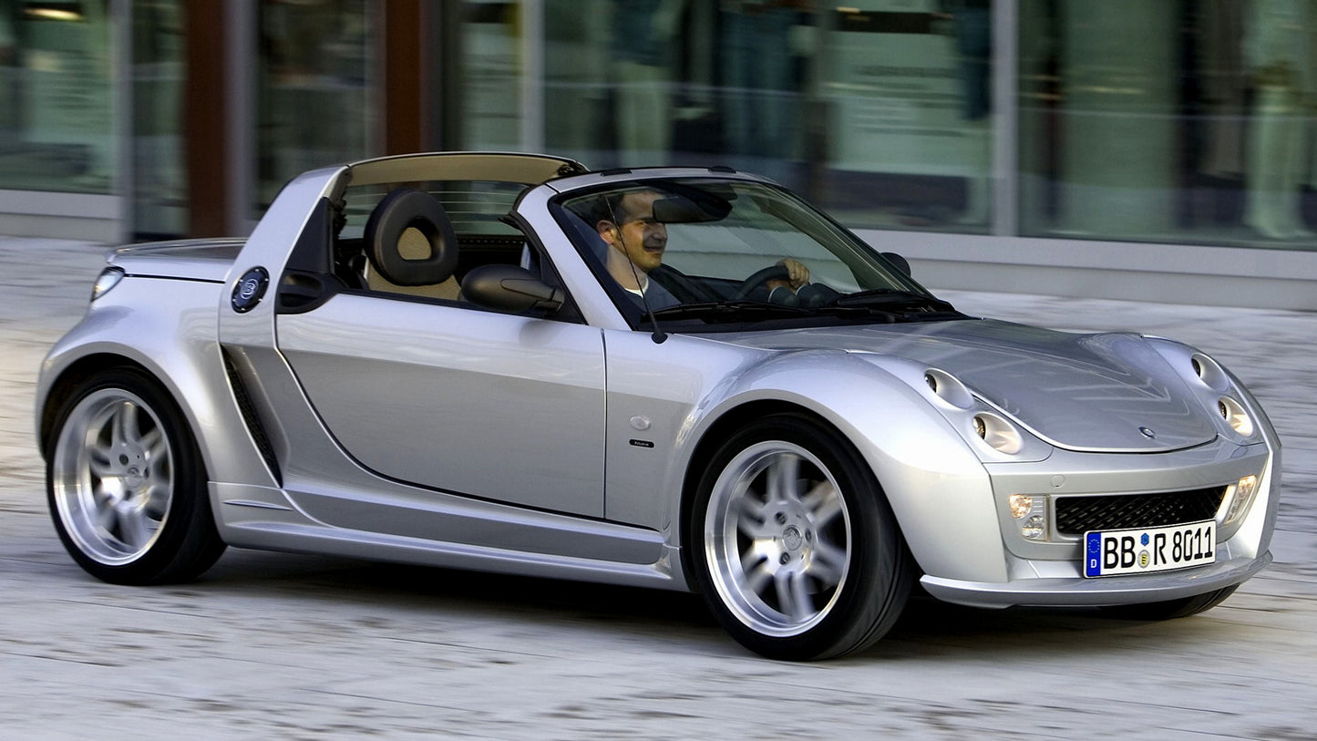 Smart Roadster By Brabus Hd Art Keychain