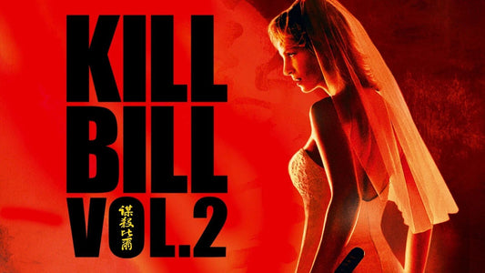 2004 Kill Bill Vol 2 Movie Keychain Uma Thurman David Carridine Bride