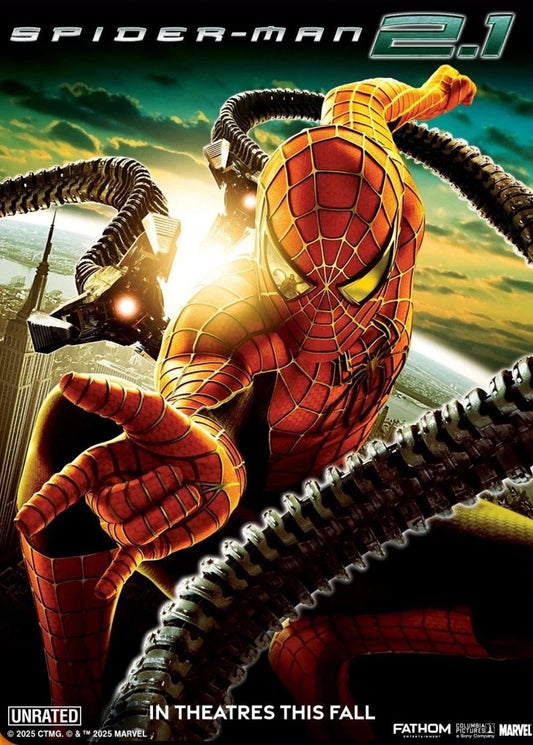 2004 Spiderman 2.1 Movie Magnet Peter Parker Tobey Mcguire Marvel