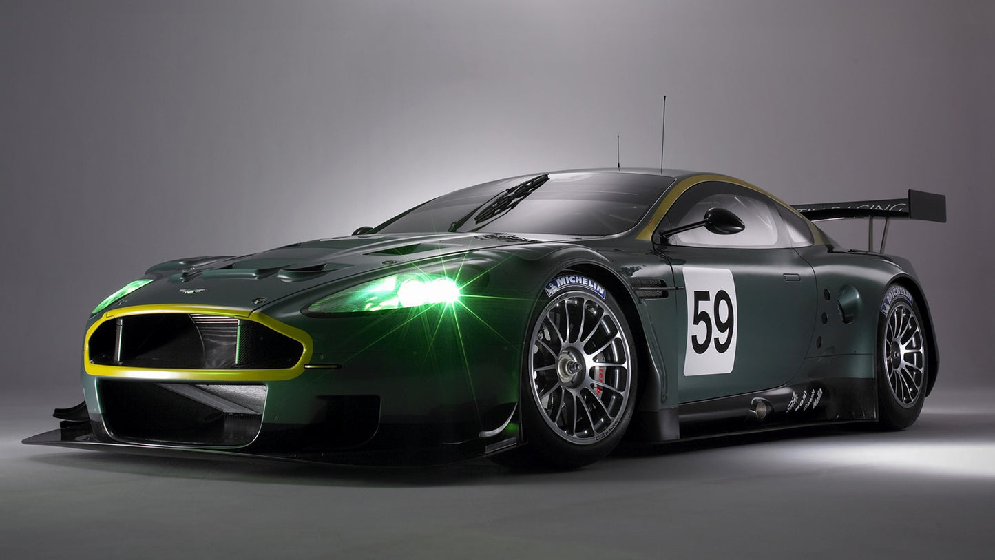 Aston Martin Dbr9 Hd Art Keychain