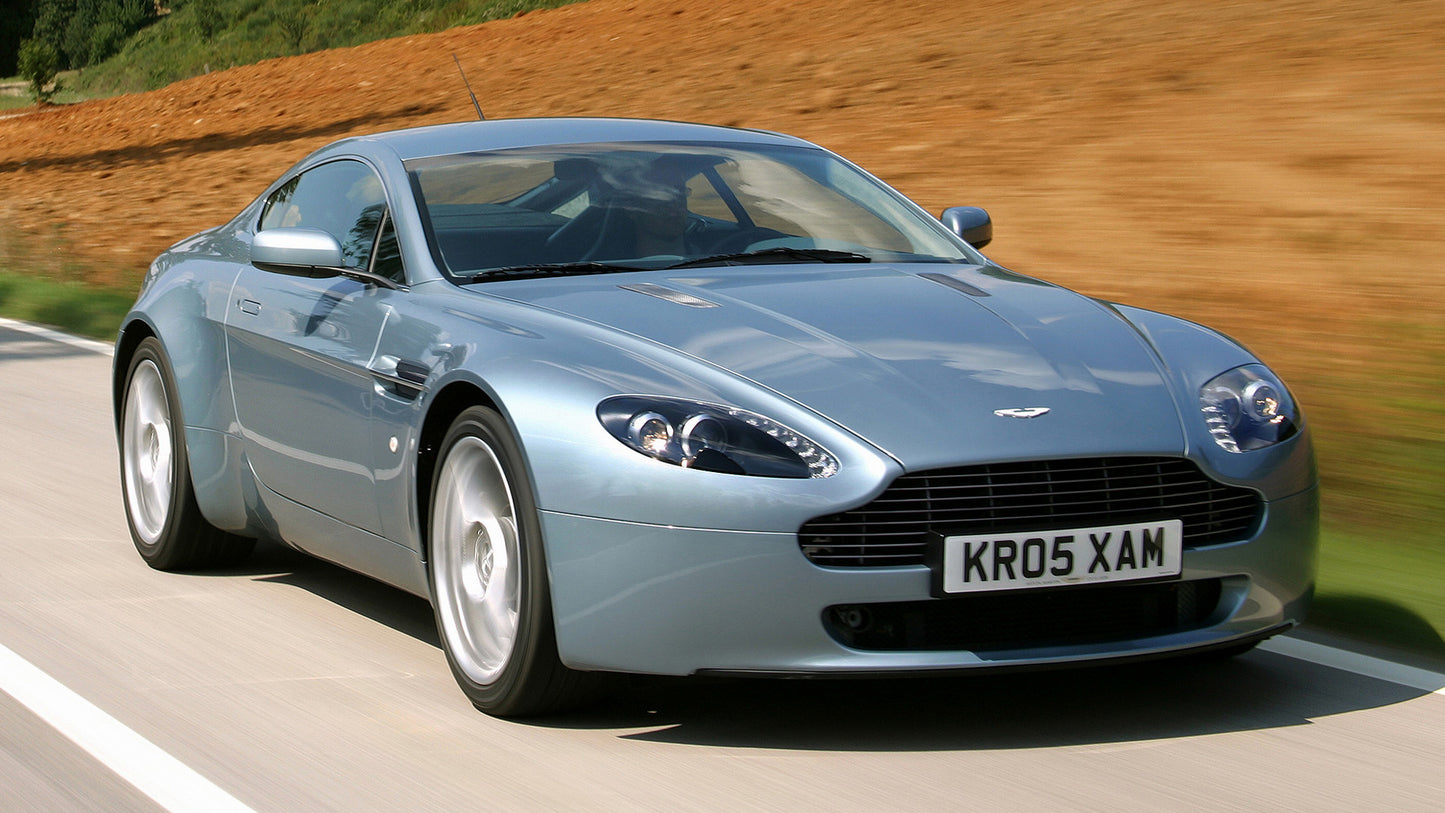 Aston Martin V8 Vantage Hd Art Print Poster