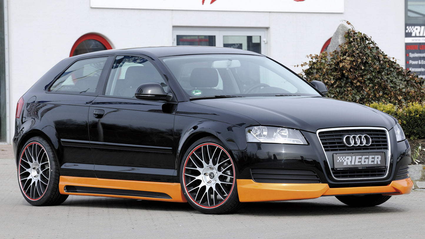 Audi A3 By Rieger Hd Art Keychain
