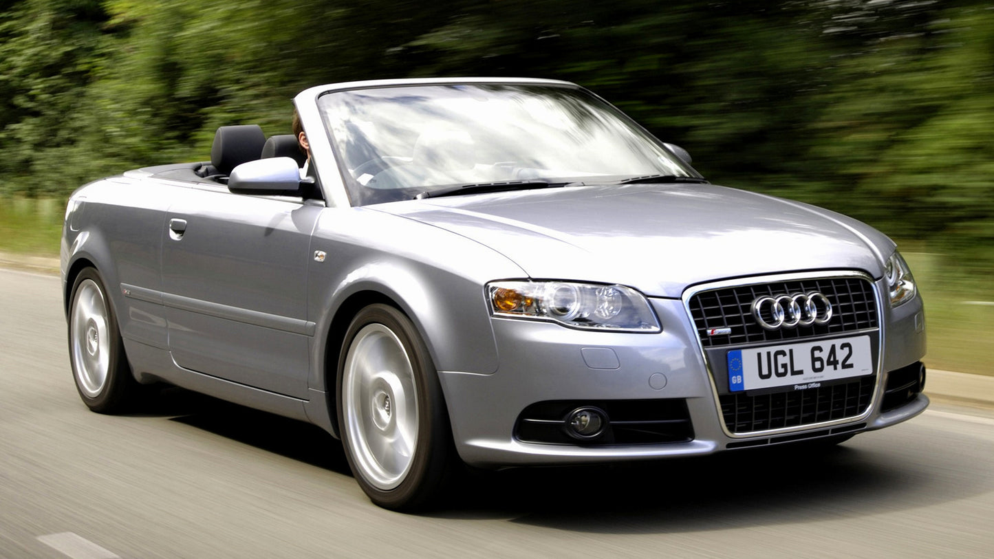 Audi A4 Cabriolet S Line Uk Hd Art Print Poster