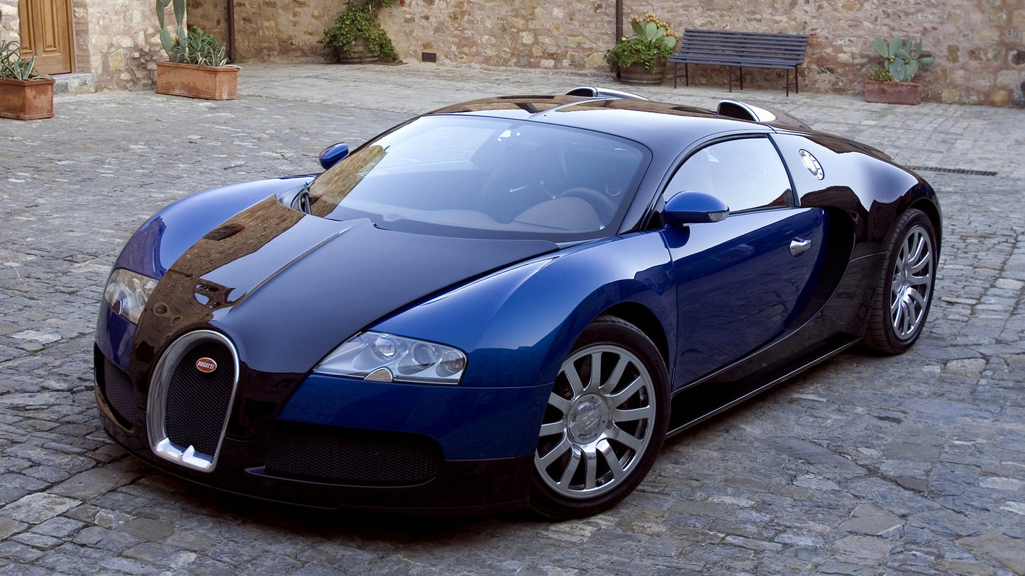 Bugatti Veyron Hd Art Keychain