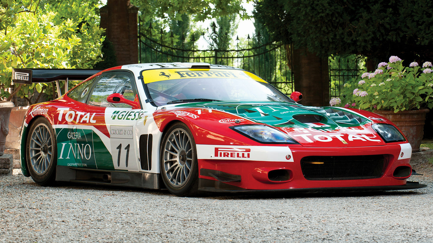 Ferrari Gtc Evoluzione Hd Art Keychain