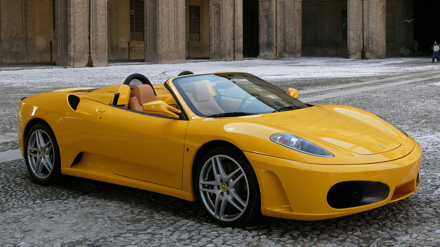 Ferrari F430 Spider Hd Art Keychain