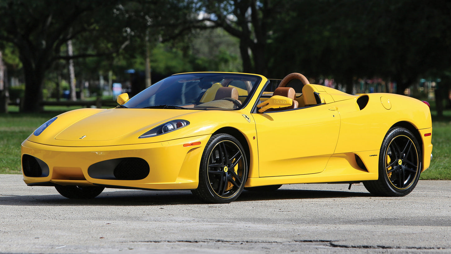 Ferrari F430 Spider Us Hd Art Keychain