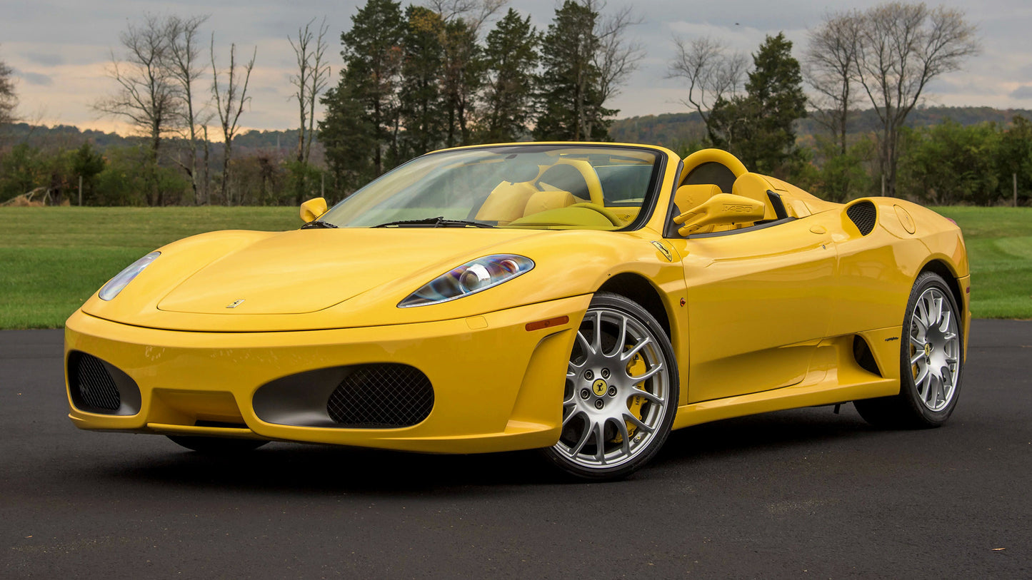 Ferrari F430 Spider Us Hd Art Keychain