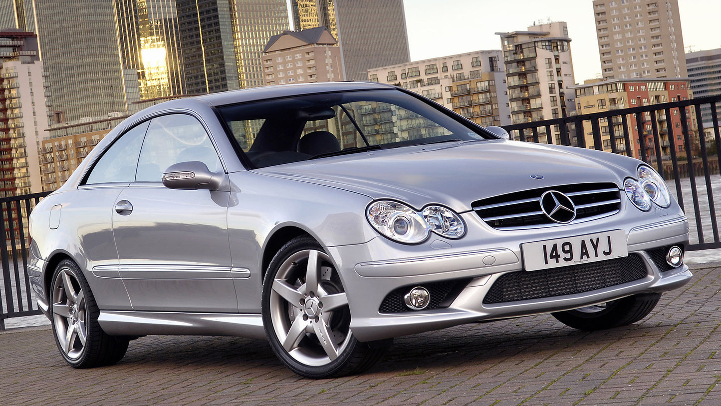 Mercedes Benz Clk Class Amg Styling Uk Hd Art Print Poster