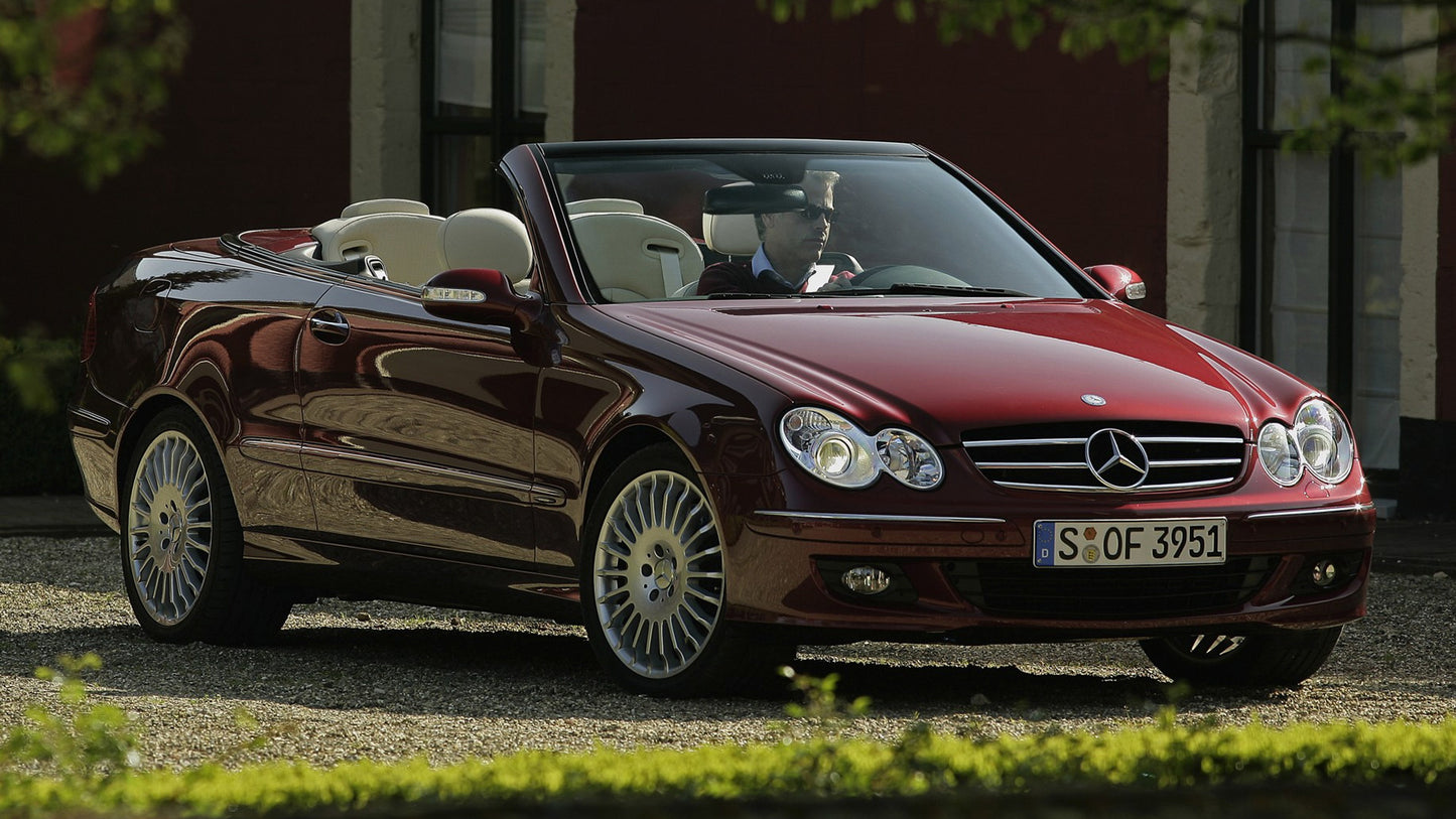 Mercedes Benz Clk Class Cabriolet Hd Art Print Poster